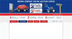 Desktop Screenshot of browncoauctions.com